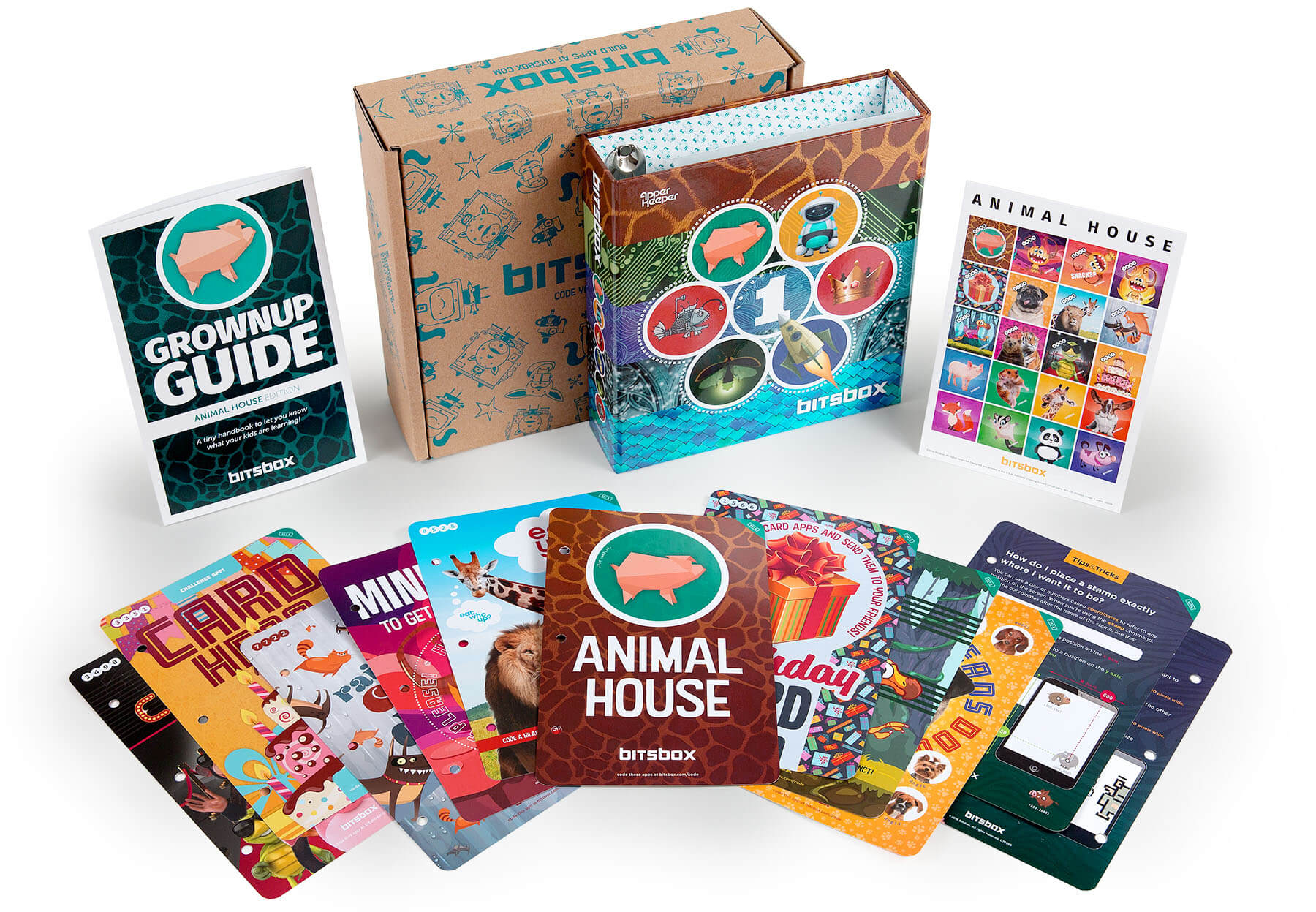 Beautiful Bitsbox materials.